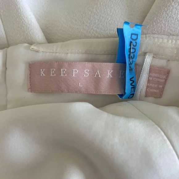 Keepsake Between Friends White Mini Dress Size Large - Picture 8 of 16